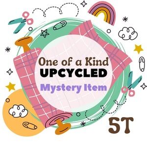 Mystery Box One of a Kind Upcycled Item Kids Toddler 5T Boys Girls Fun Unique